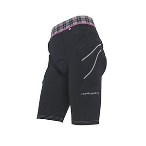 north peak(ノースピーク) メンズ ショートヒッププロテクター M BK