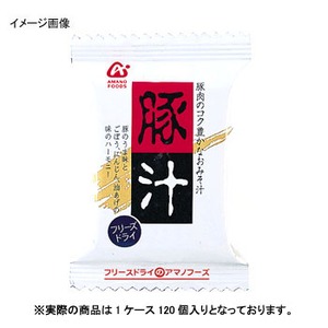 アマノフーズ（AMANO FOODS） 豚汁 【1ケース （14g×120個）】