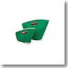 デメテル（DEMETER） カラフルリバーシブルファスナーバッグOPPO 大・小 緑＋ピンク