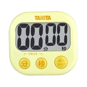 TANITA（タニタ） デジタルタイマー でか見えタイマー TD-384 （イエロー）