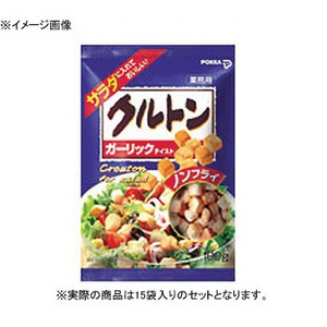 ポッカ（POKKA） 業務用 サラダ クルトン ガーリック 【1ケース （100g×15袋）】