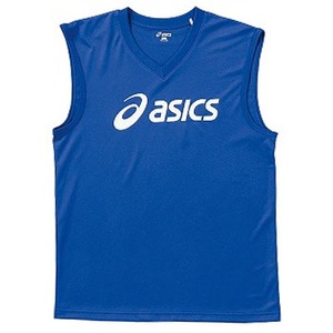 アシックス（asics） ノースリーブシャツ O・45（ブルー）