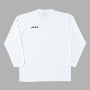 アシックス（asics） Jr.ロングスリーブシャツ 150・01（ホワイト）