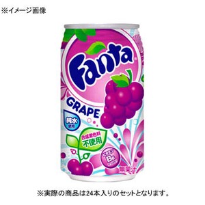 コカ・コーラ（Coca Cola） Fanta（ファンタ） グレープ 缶 【1ケース （350ml×24本）】