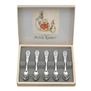 アサヒ（Asahi） ピーターラビット コーヒースプーン5本セット PTO-502 12cm