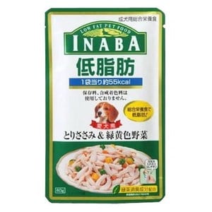 いなばペットフード（INABA） イナバレトルト低脂肪とりささみ緑黄色野菜 80g
