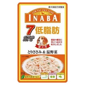 いなばペットフード（INABA） 低脂肪 7歳 温野菜入 RD-48