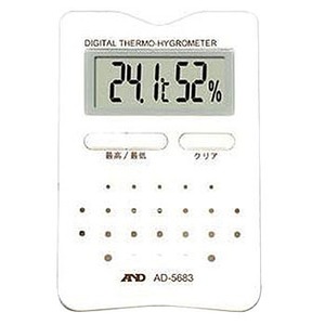 A&D（エー・アンド・ディ） AD-5683 デジタルホーム温湿度計 ホワイト