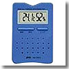 AD-5683 デジタルホーム温湿度計 ブルー