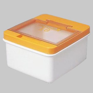 吉川国工業所 ロハスタイム ライスストッカー システムキッチン用 10kg オレンジ