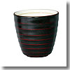 陶胎漆器 ロクロ湯呑 （T2-8）溜