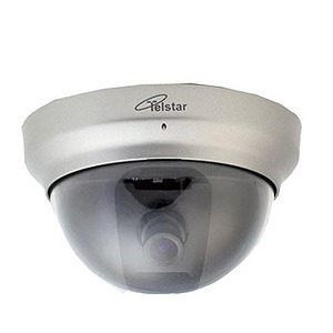 コロナ電業 TR-2400CD コロナ電業 広角レンズ採用 ドーム型カラーCCDカメラ シルバー