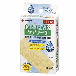 ニチバン ケアリーブ 防水タイプ L 14枚入