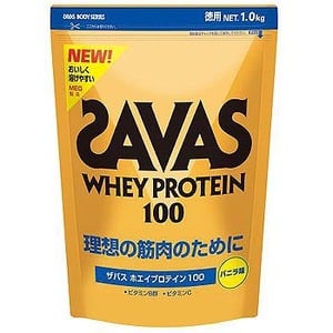 明治製菓 SAVAS（ザバス） ホエイプロテイン100 1.0kg バニラ