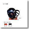 マスク付きヘッドガード 102-8001 M ブラック