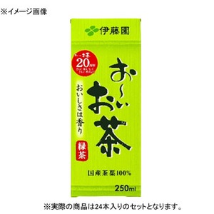 伊藤園 お-いお茶 緑茶 紙パック 【1ケース （250ml×24本）】