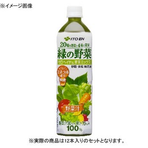 伊藤園 緑の野菜 モロヘイヤ&フルーツミックス PET 【1ケース （930ml×12本）】