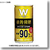 W 劇的微糖 糖類90％カット 缶 1ケース （190g×30本）