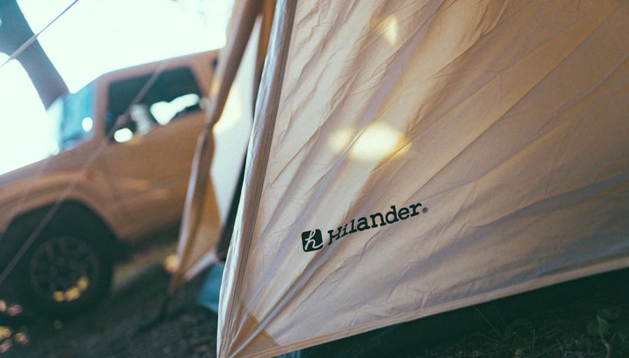 SUZUKI Jimny × Hilander One Pole Tent