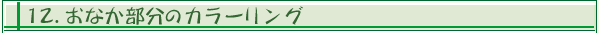12.���Ȃ������̃J���[�����O