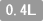 0.4���b�g��