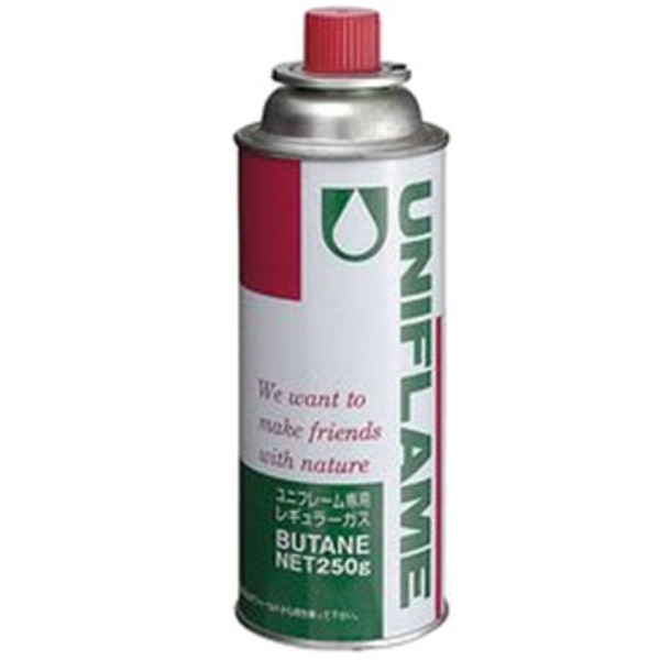 ユニフレーム(UNIFLAME) レギュラーガス(1本) 650011 カセットボンベ