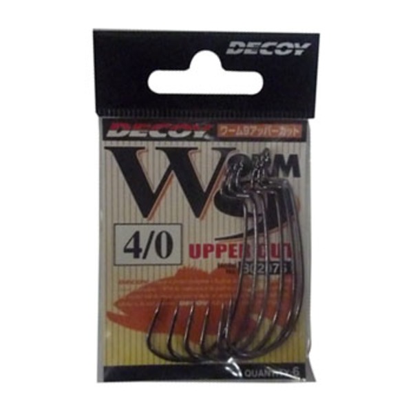 カツイチ(KATSUICHI) WORM 9 アッパーカット    ワームフック(オフセット)