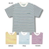 モンベル(montbell) WIC.ボーダーTシャツ Jr. 1104313 半袖シャツ(ジュニア/キッズ/ベビー)