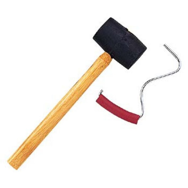 ロゴス(LOGOS) ハンマー&ペグリムーバー 71998500 ハンマー&ペグ抜き&スコップ