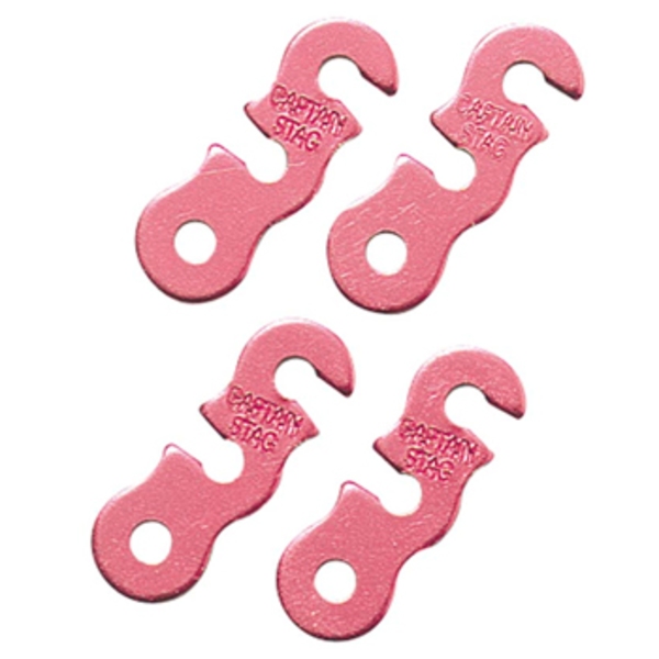 キャプテンスタッグ(CAPTAIN STAG) カラーアルミジザイ4コ M-3253 自在金具