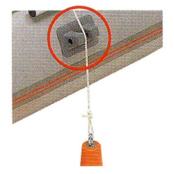 アキレス(Achilles) アンカーロープガイド S-AK S-AK アクセサリー&パーツ