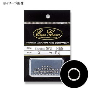 エバーグリーン(EVERGREEN) ステンレス スプリットリング #4 エバーグリーン(EVERGREEN) ステンレス スプリットリング #4