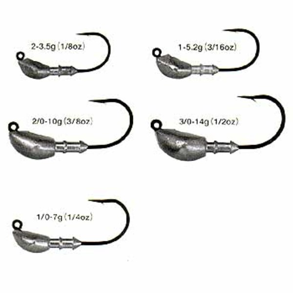 がまかつ(Gamakatsu) COBRA27 66147 ワームフック(ジグヘッド)