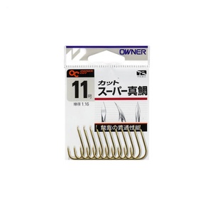 オーナー針 カットスーパー真鯛 13号 金 10675 オーナー針 カットスーパー真鯛 13号 金 10675
