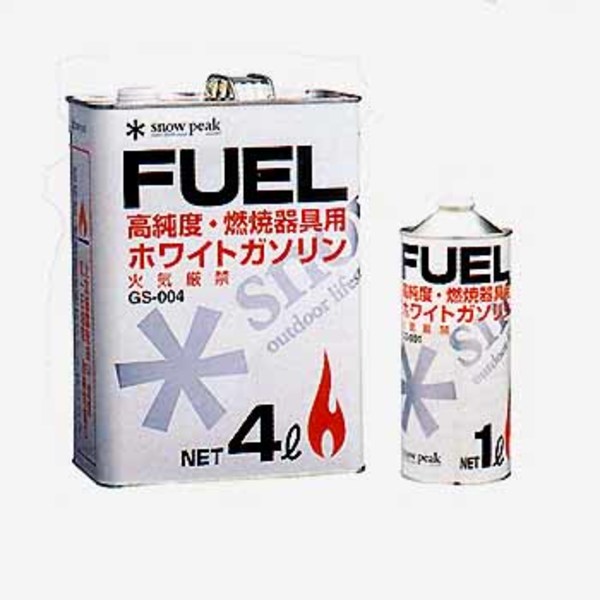スノーピーク(snow peak) ホワイトガソリン4L GS-004 ホワイトガソリン