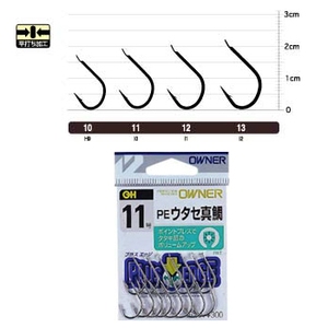 オーナー針 PE ウタセ真鯛 10号 スズ 10313 オーナー針 PE ウタセ真鯛 10号 スズ 10313