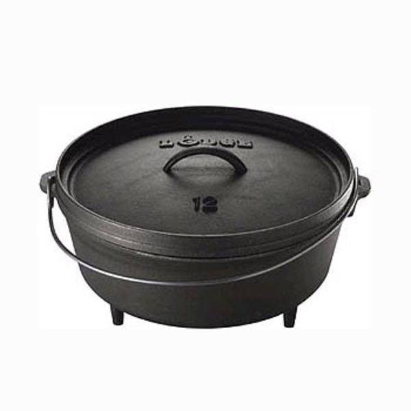 LODGE(ロッジ) キャンプオーブン12インチ 12CO2 ダッチオーブン