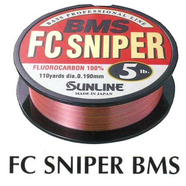 サンライン(SUNLINE) FCスナイパーBMS 100m ブラックバス用フロロライン