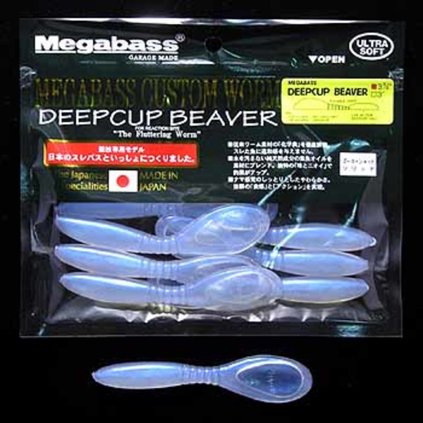 メガバス(Megabass) DEEPCUP BEAVER 3.75インチ   パドルテール系