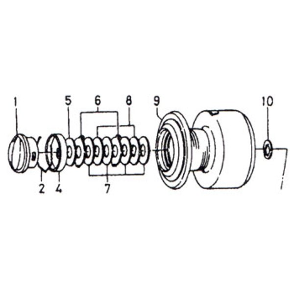 ダイワ Daiwa パーツ トーナメント S6000ha S6000ra ドラグワッシャー A No005 144 092 アウトドア用品 釣り具通販はナチュラム