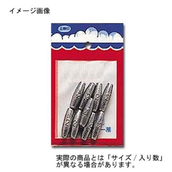 第一精工 パックオモリ長型7号 23029 ガン玉･割ビシ･オモリ