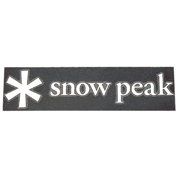 スノーピーク(snow peak) スノーピーク ロゴ ステッカー アスタリスクS NV-006 ステッカー