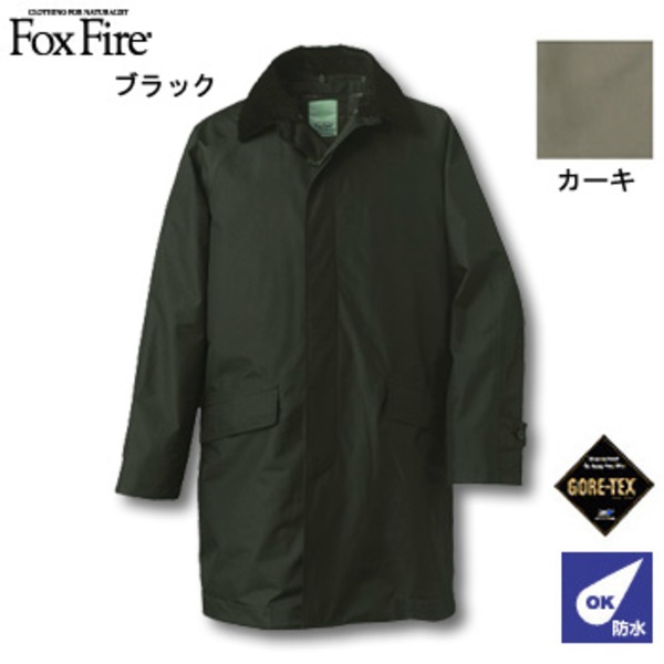★レア★　FoxFire フォックスファイヤー　ステンカラーコート　カーキ　L