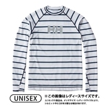 HELLY HANSEN(ヘリーハンセン) L/S Border Rashguard(ボーダー ラッシュガード) HE81712 ラッシュガード(メンズ)