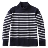 HELLY HANSEN(ヘリーハンセン) L/S Pannel Border タートルネック ユニセックス HE31766 【廃】メンズ速乾性長袖Tシャツ