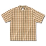 A5 SALT WASH PLAID SHIRT AT01509 半袖シャツ(メンズ)