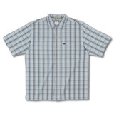 A5 SALT WASH PLAID SHIRT AT01509 半袖シャツ(メンズ)