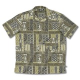 A5 YUZEN SHIRT-HALF DOME AT30602 半袖シャツ(メンズ)