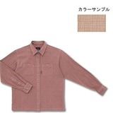 LATERRA(ラテラ) バンブーチェックシャツ Women’s LSW46110 長袖シャツ(メンズ)
