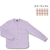 LATERRA(ラテラ) ダクロン QD コットンサッカースタンドカラーシャツ Women’s LSW46112 長袖シャツ(メンズ)